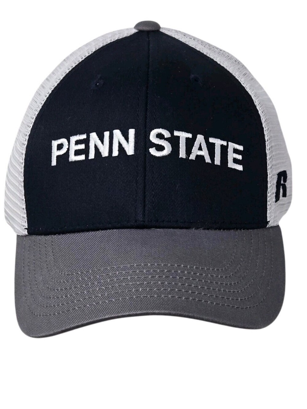 Penn State Nittany Lions Hat Snapback Navy NCAA Mesh Back Russell Athletic NWOT
